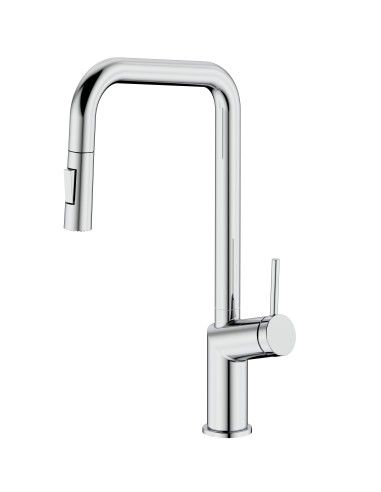 MITIGEUR CUISINE A BEC EXTRACTIBLE  EVO BORRAS