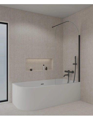 PARE BAIGNOIRE EN VERRE TREMPE LEIRA KROOS