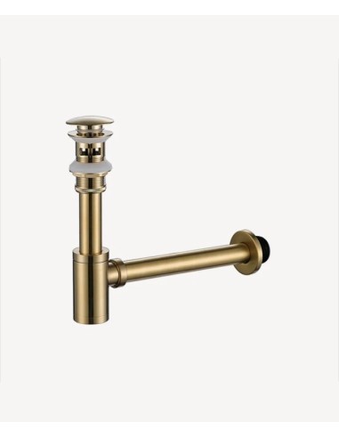 SIPHON LAVABO CYLINDRIQUE AVEC TROP PLEIN KROOS