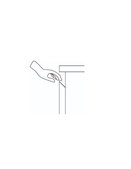 MEUBLE VASQUE SUSPENDU POLE 2 TIROIRS NOFER