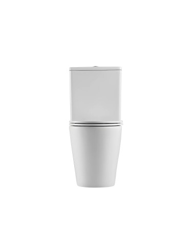 WC COMPACT BLANC MAT TURIN AQUORE