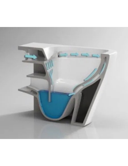 WC COMPACT RHODAS AQUORE