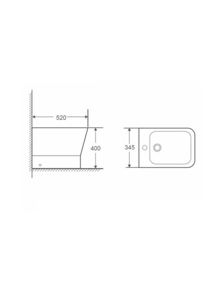 BIDET RHODAS AQUORE