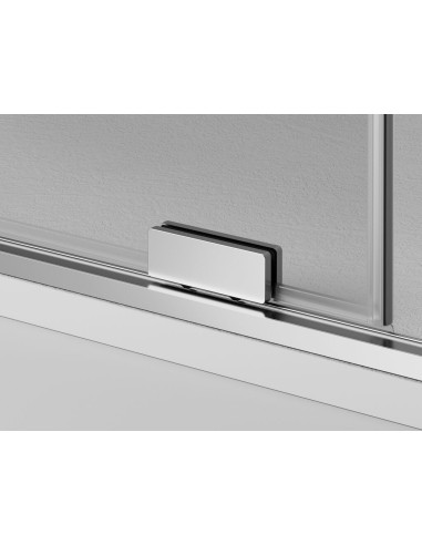PAROI DE DOUCHE LATERALE FIXE+FIXE+1 COULISSANT