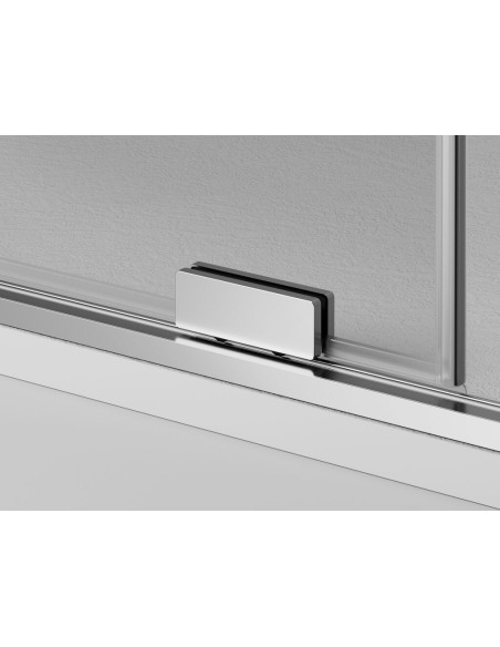 PAROI DE DOUCHE LATERALE FIXE+FIXE+1 COULISSANT