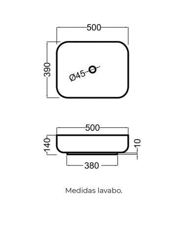 VASQUE CINQUE  DIM 51 CM  BECRISA