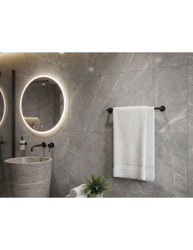 BARRE PORTE SERVIETTE DIM 35CM ROUND GME