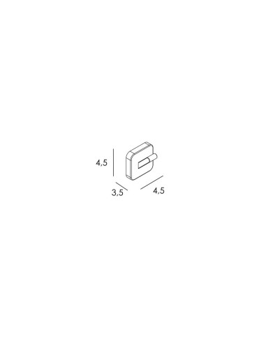 PATERE SIMPLE QUADRA GME