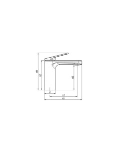 MITIGEUR LAVABO LAZIO GME 2