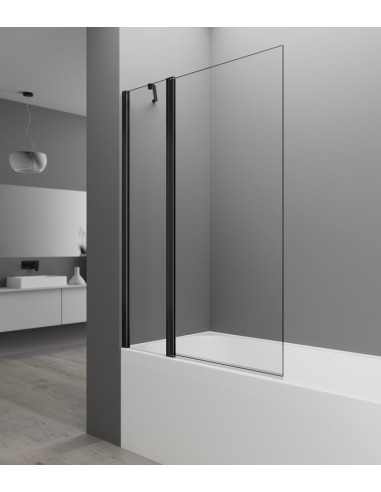 PARE BAIGNOIRE FRONTAL FIXE+PIVOTANTE DIM 120CM OPEN 2 GME
