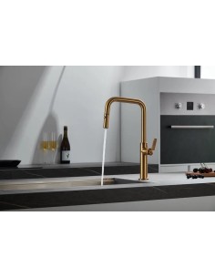 MITIGEUR CUISINE AMOVIBLE AVEC MOUSSEUR DOUBLE JET  NIZA IMEX 2