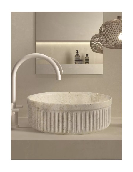 VASQUE  A POSER SUR PLAN EN MARBRE BRACO ART BATH