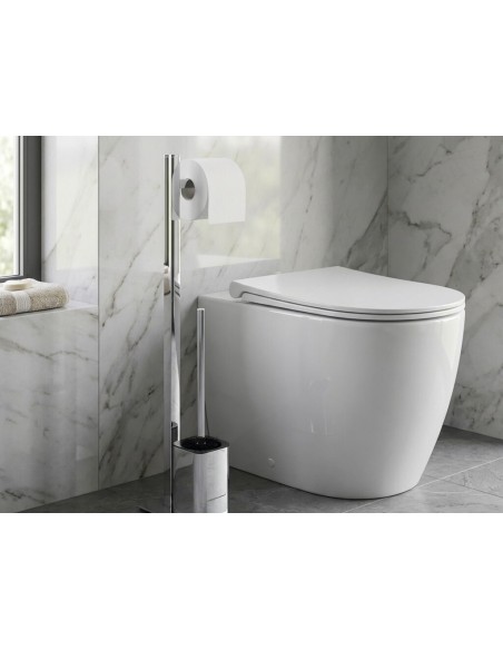 PORTE-BROSSE SUR PIED AVEC PORTE -ROULEAUX QUADRA GME