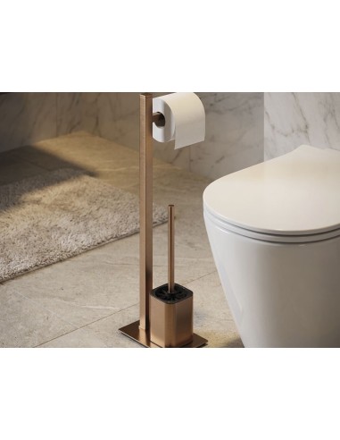 PORTE-BROSSE SUR PIED AVEC PORTE -ROULEAUX QUADRA GME