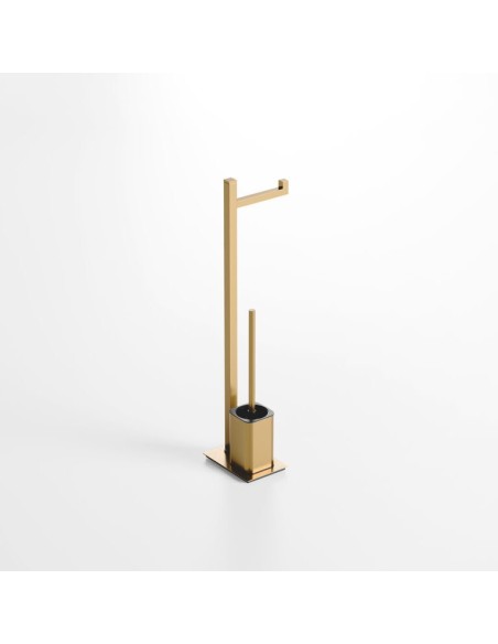PORTE-BROSSE SUR PIED AVEC PORTE -ROULEAUX QUADRA GME