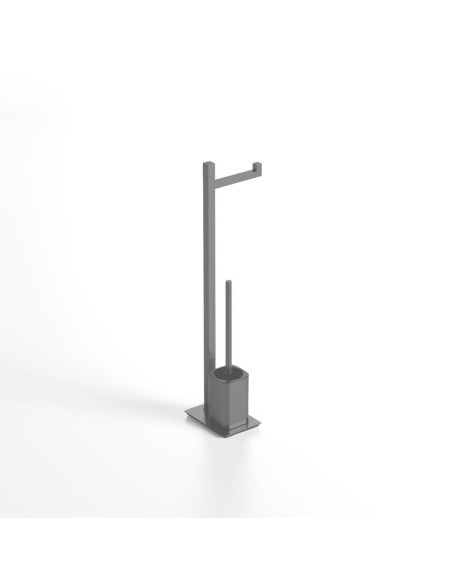 PORTE-BROSSE SUR PIED AVEC PORTE -ROULEAUX QUADRA GME