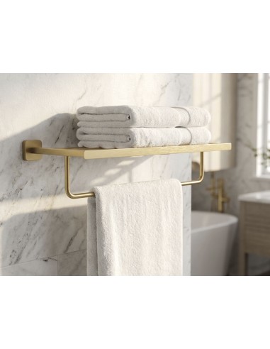 ETAGERE AVEC PORTE-SERVIETTES ET PATERES QUADRA GME