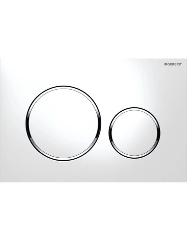 PLAQUE CHASSE D'EAU SIGMA 20 ROUND GEBERIT