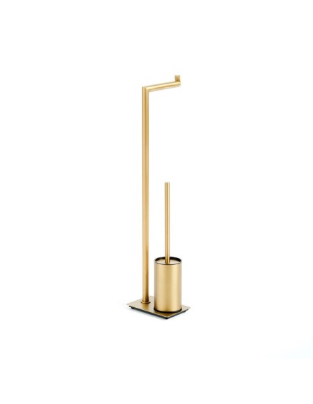 PORTE BROSSE WC SUR PIED AVEC PORTE ROULEAU ROUND GME