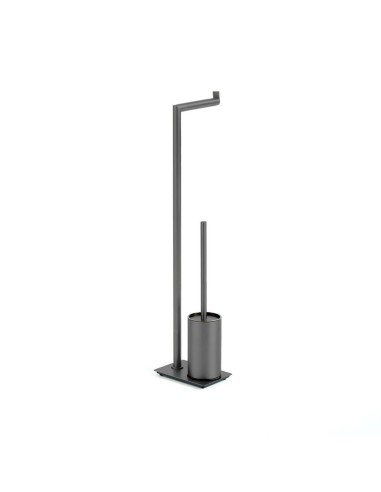 PORTE BROSSE WC SUR PIED AVEC PORTE ROULEAU ROUND GME