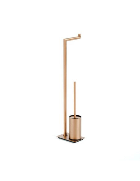 PORTE BROSSE WC SUR PIED AVEC PORTE ROULEAU ROUND GME