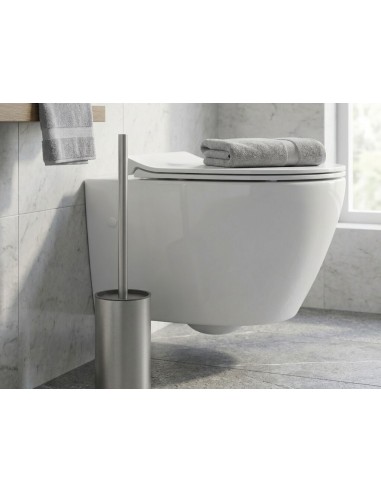 PORTE -BROSSE WC SUR PIED ROUND GME