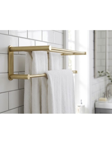 ETAGERE AVEC PORTE SERVIETTES ET PATERES ROUND GMPE