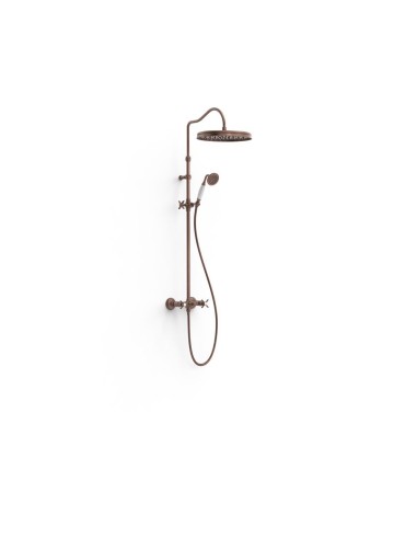 COLONNE DE DOUCHE MELANGEUR MURAL A 2 VOIES TRES