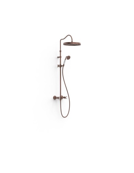 COLONNE DE DOUCHE MELANGEUR MURAL A 2 VOIES TRES
