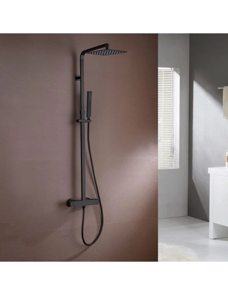 COLONNE DE DOUCHE CARRE  QUADRA ÉLITE GME