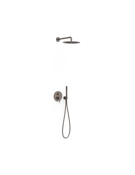 KIT DE DOUCHE ENCASTRE A 2 VOIES RAPID BOX POUR DOUCHE TRES