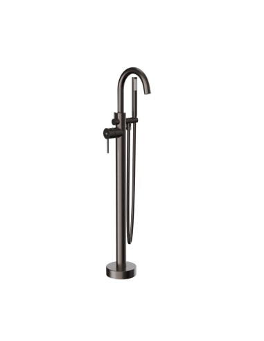 MITIGEUR BAIGNOIRE SUR PIED MONO COMMANDE AVEC DOUCHETTE ROUND GME