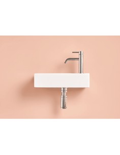 Vasque Mini à droite Sanycces Vasque compacte design pour salle de bain 2