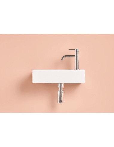 Vasque Mini à droite Sanycces Vasque compacte design pour salle de bain