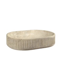 Vasque Togo en pierre naturelle beige-Art Bath