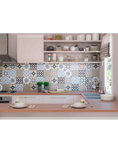 Carrelage Santiago Patchwork Mayolica -Grès cérame décoratif pour sol et mur