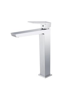 Mitigeur lavabo haut Infinite SKY BATH en finition chrome, au design élégant et contemporain.