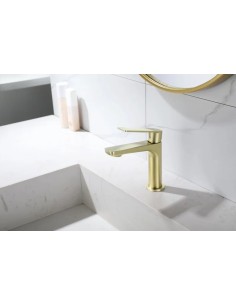Mitigeur de lavabo au design contemporain, alliant élégance, performance et durabilité. 2
