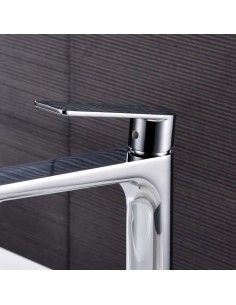 Mitigeur de bidet Glory de Sky Bath en finition chromée, au design moderne et épuré. 2