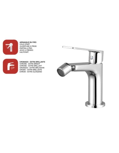 Mitigeur Bidet Chrome Glory- Robinet Design en laiton Chromé