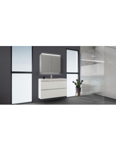 Armoire de toilette rétroéclairerée - Reflet Pradel/ Miroir Led salle de bain