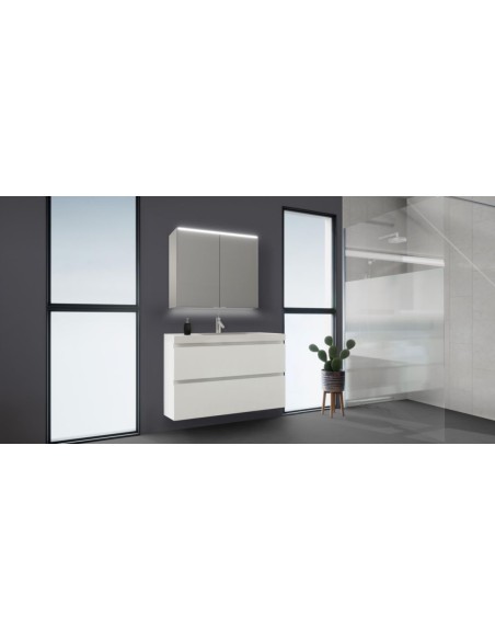 Armoire de toilette rétroéclairerée - Reflet Pradel/ Miroir Led salle de bain