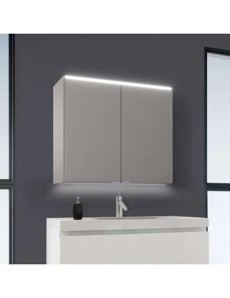 Armoire de toilette rétroéclairerée - Reflet Pradel/ Miroir Led salle de bain