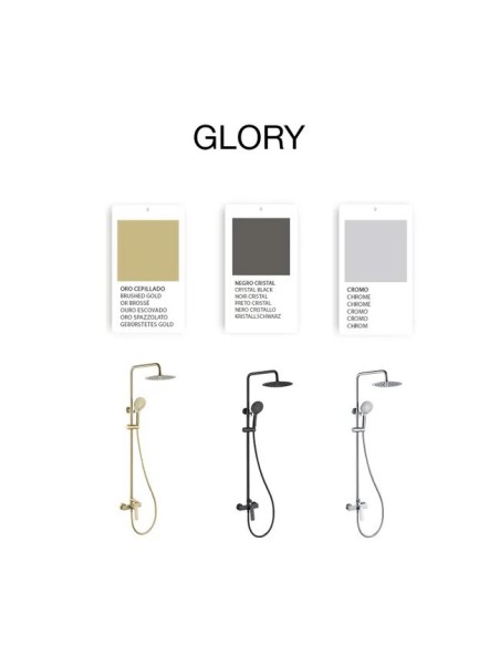 Colonne de douche mécanique Glory Chrome/SKY BATH
