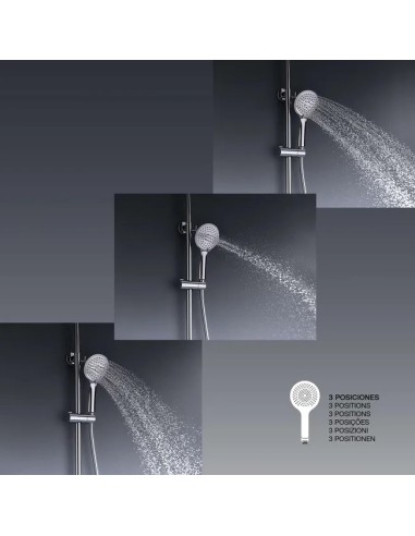 Colonne de douche mécanique Glory Chrome/SKY BATH
