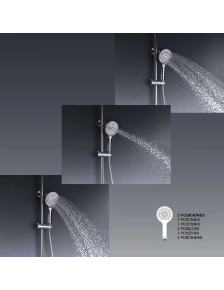 Colonne de douche mécanique Glory Chrome/SKY BATH