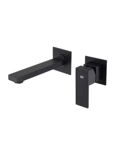 Mitigeur Lavabo Mural Thunder Noir Mat / Sky Bath