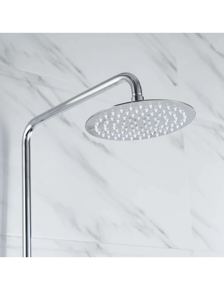 Colonne de douche thermostatique SUPRÊME Chrome/Sky Bath