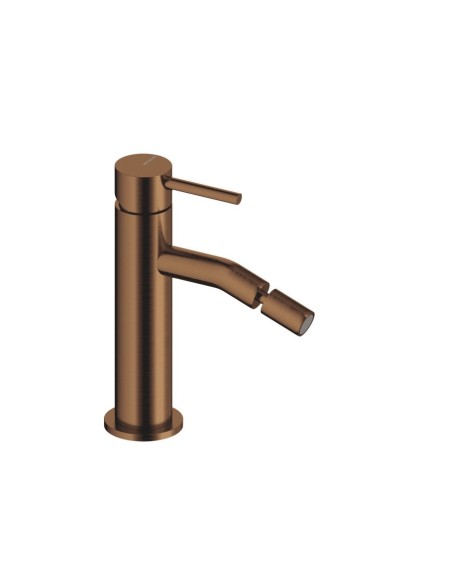 Mitigeur de bidet Sanycces, finition rose cuivre (or rose brossé)