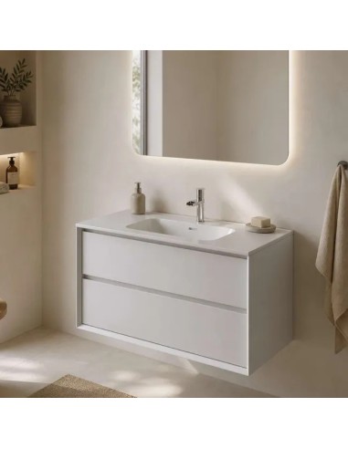 Meuble Cool2 Blanc Nofer / Meublme de salle de bains moderne